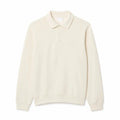 Ribbed Cotton Sweatshirt With Polo Collar RF3OC3BYAH0