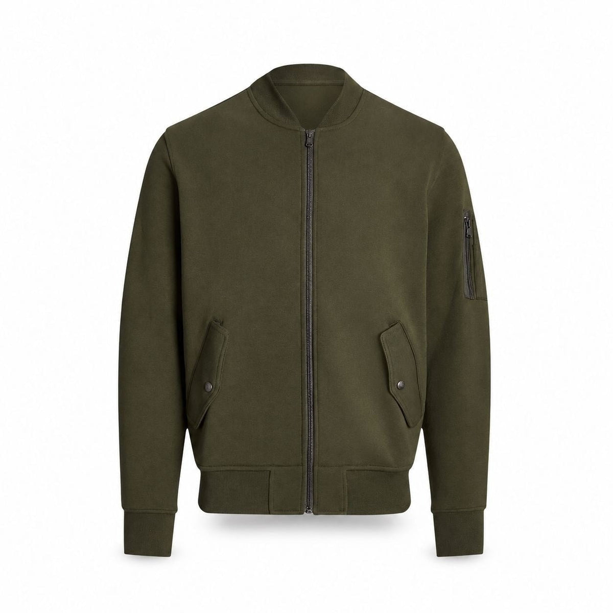 Double-Knit Bomber Jacket RF3OC3V3ZB8