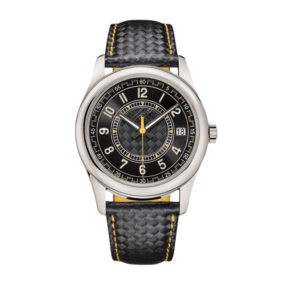 Men's Watch 40mm Black Dial - Steel RF3OC3PVR7O
