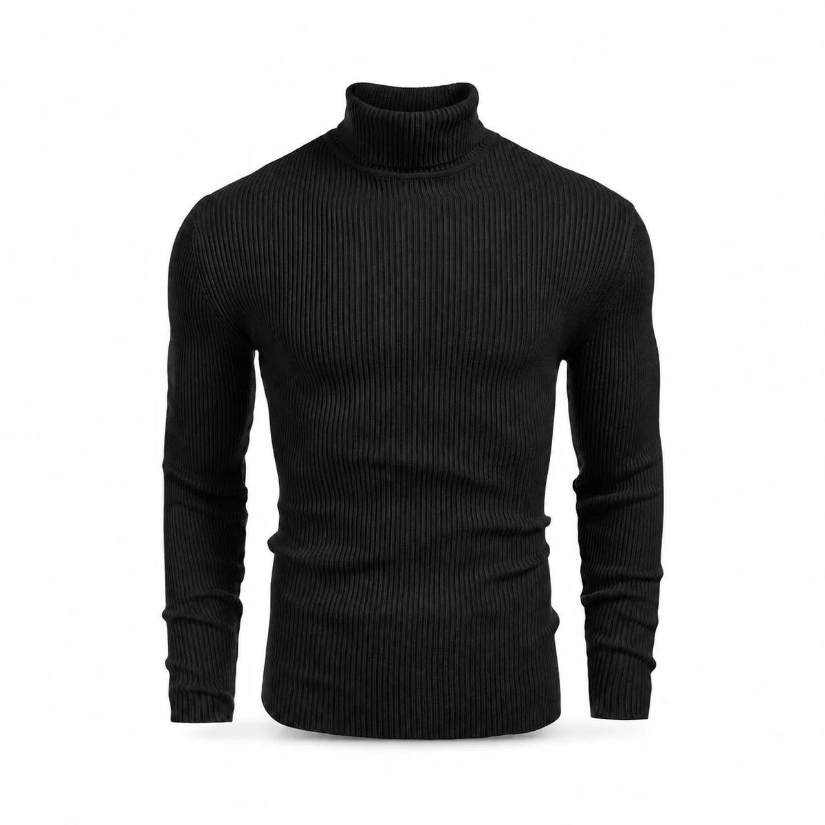 Cable-Knit Turtleneck Wool Sweater RF3OC49YGEC