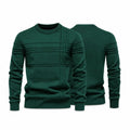 Modern Crew Neck Knit Sweater RF3OC3DFO1W