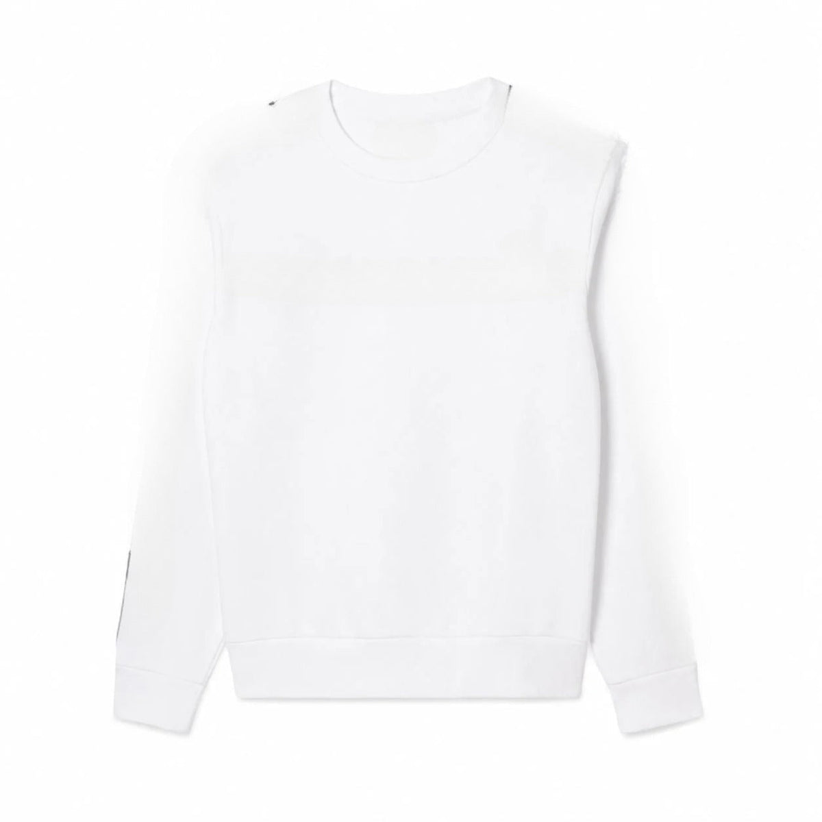 Fleece Sweatshirt With Logo Trim RF3OC3BW6MC