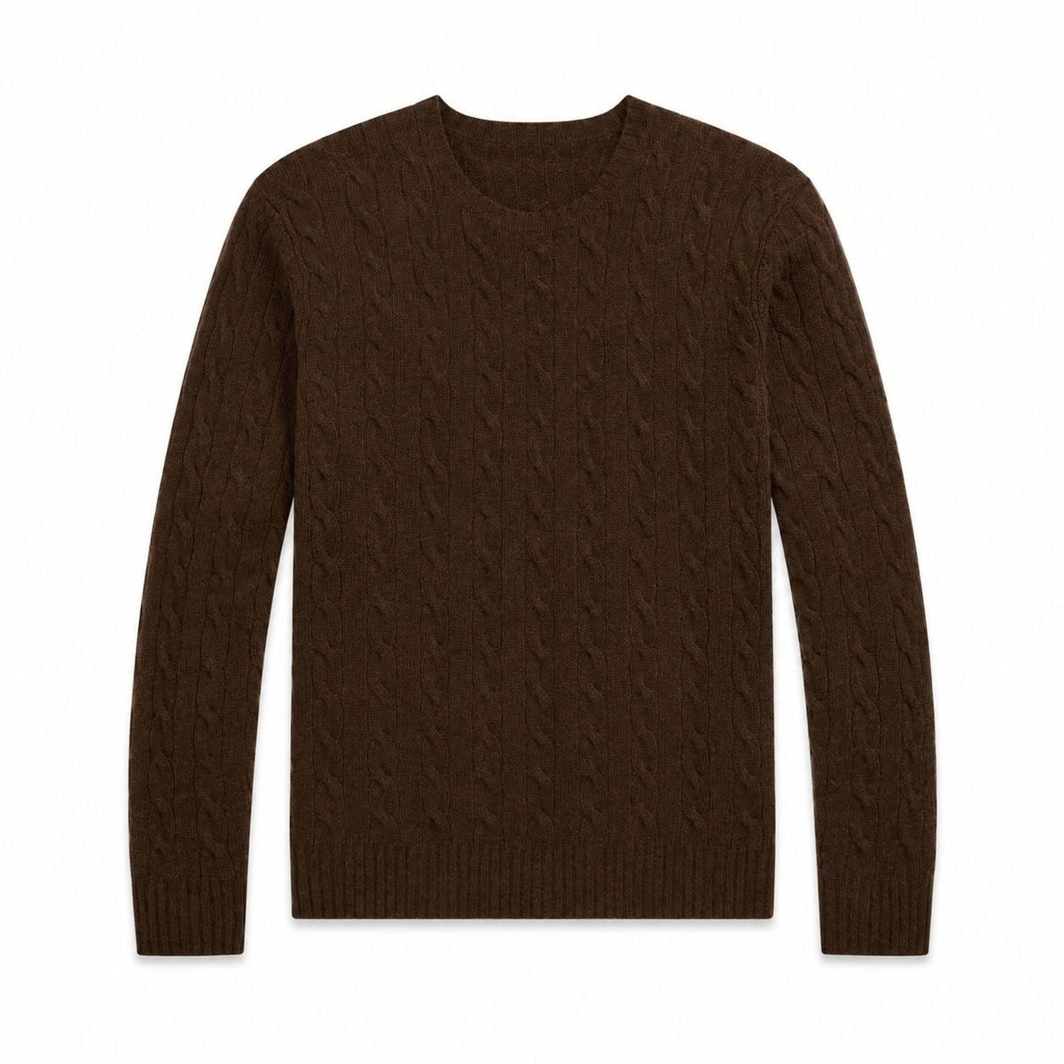 Cable-Knit Wool-Cashmere Sweater RF3OC42SP6S