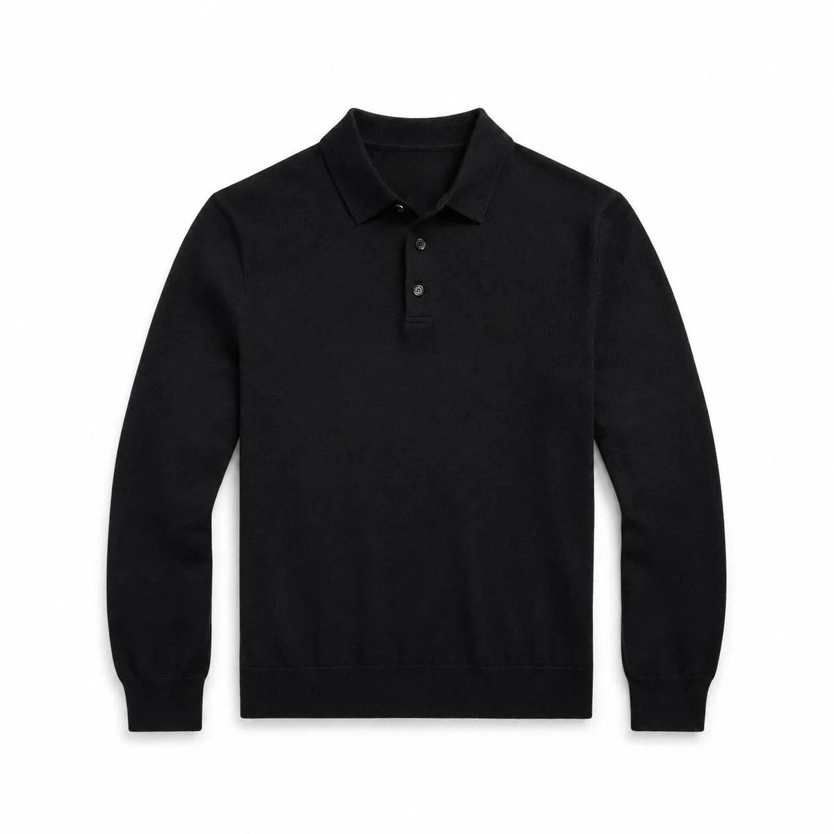 Wool Polo-Collar Sweater RF3OC42K9S4