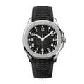 Dual Time Stainless Steel Watch 40.5mm Black Dial RF3OC3P52F8