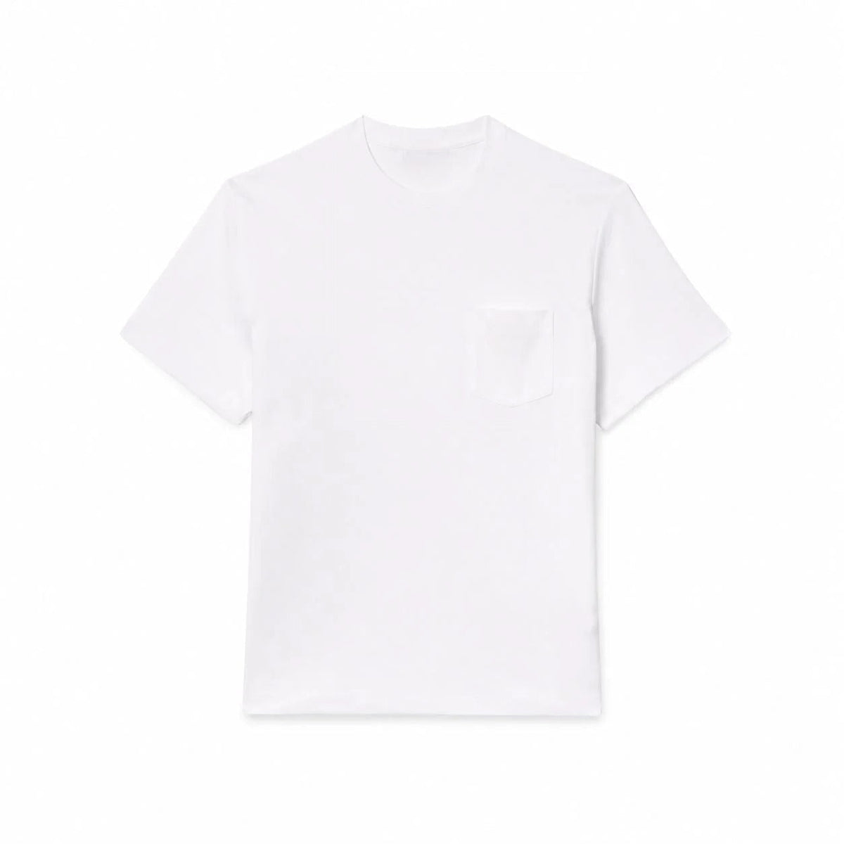 Cotton T-Shirt With Chest Pocket RF3OC3BLND0
