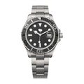 White Gold Watch with Black Dial RF3OC475BIC