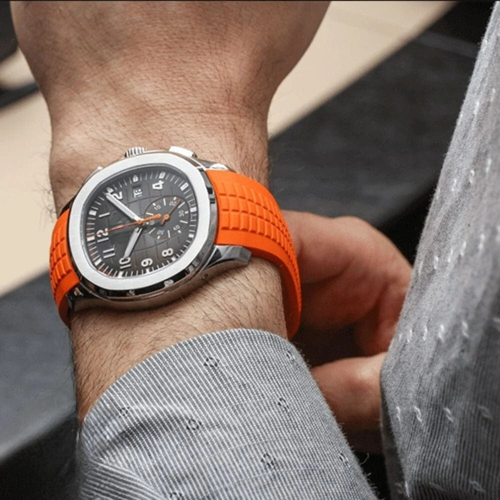 Chronograph Orange Stainless Steel 40.5mm RF3OC3P5RPG