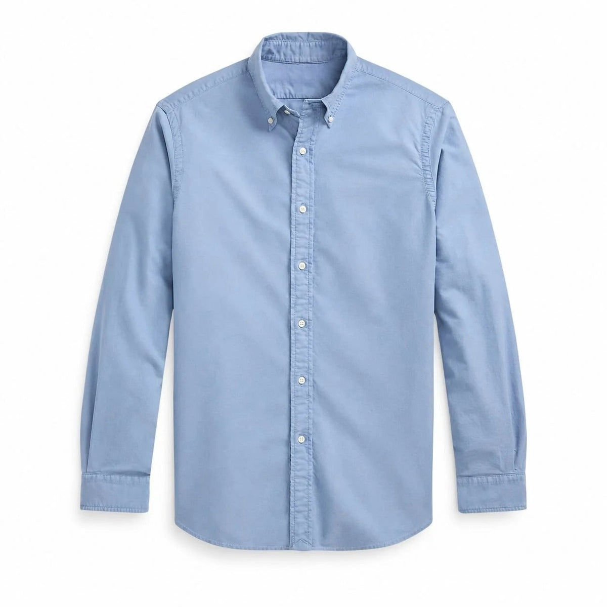 Slim Fit Oxford Shirt - Garment-Dyed RF3OC40YOHW