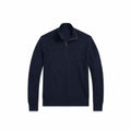Mesh-Knit Cotton Quarter-Zip Sweater RF3OC3XRHXG