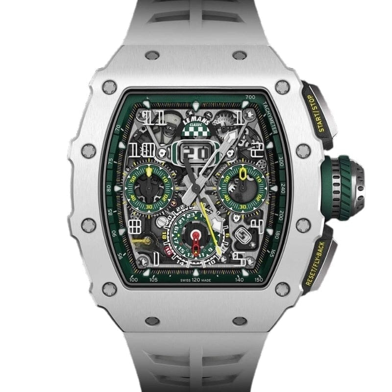 Chronograph 50mm Skeleton Dial Ceramic Bezel RF3OC4CVSZO
