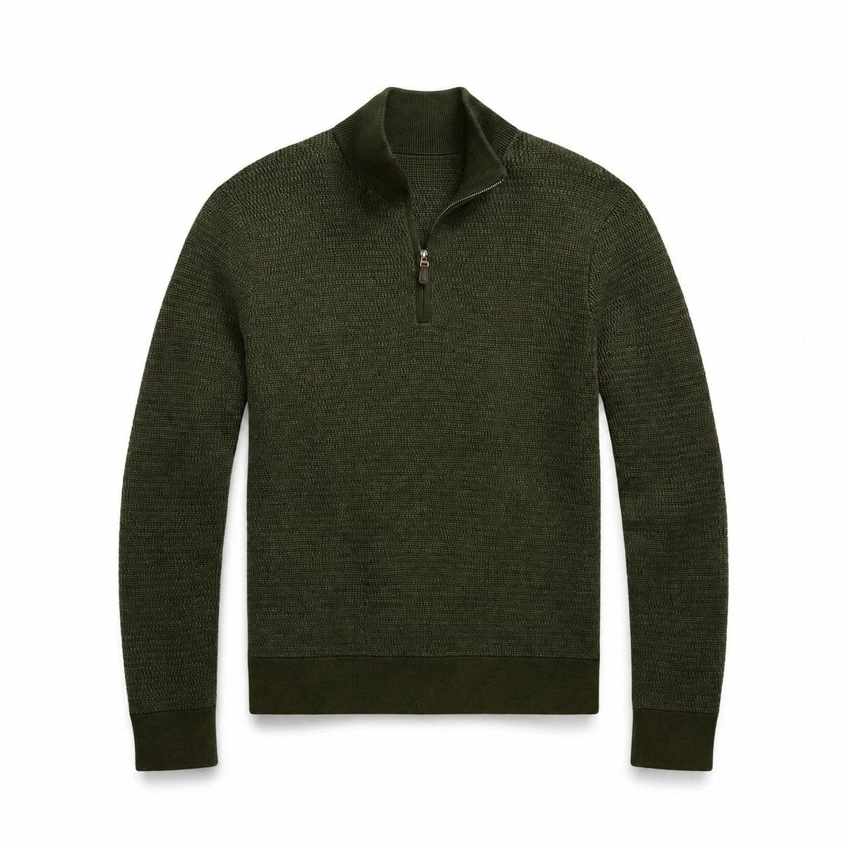 Washable Wool Quarter-Zip Sweater RF3OC42D8XW