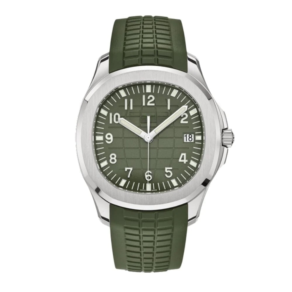 Luxury Watch 42mm Rubber Strap RF3OC3P4D50