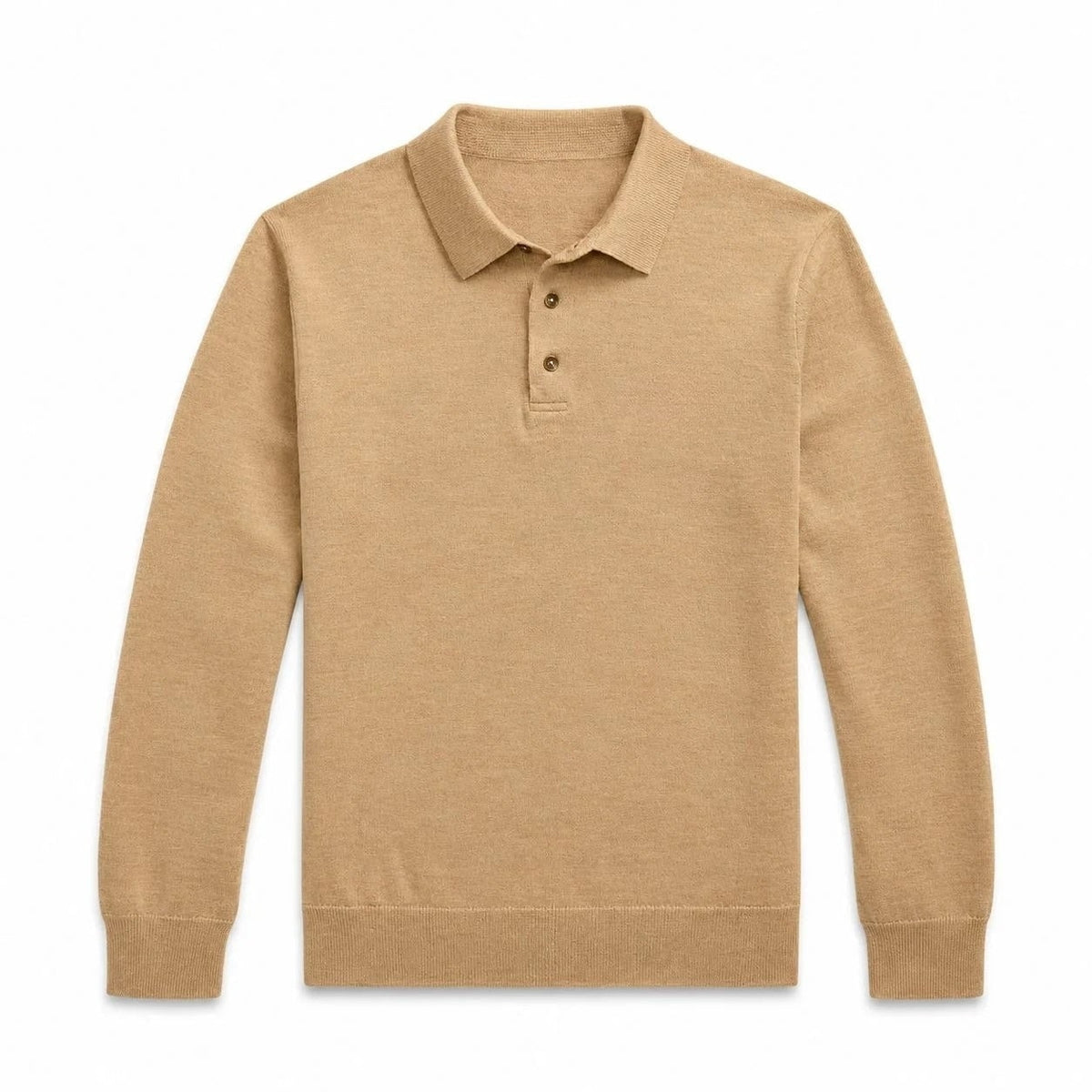 Wool Polo-Collar Sweater RF3OC42K9S4