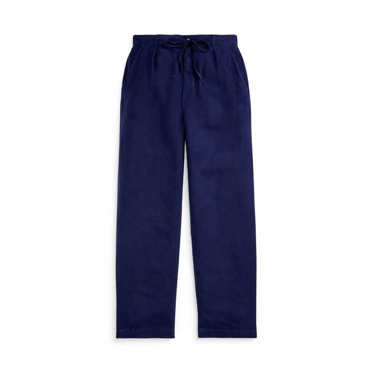 Relaxed Fit Pleated Linen Pants RF3OC3WMRGK