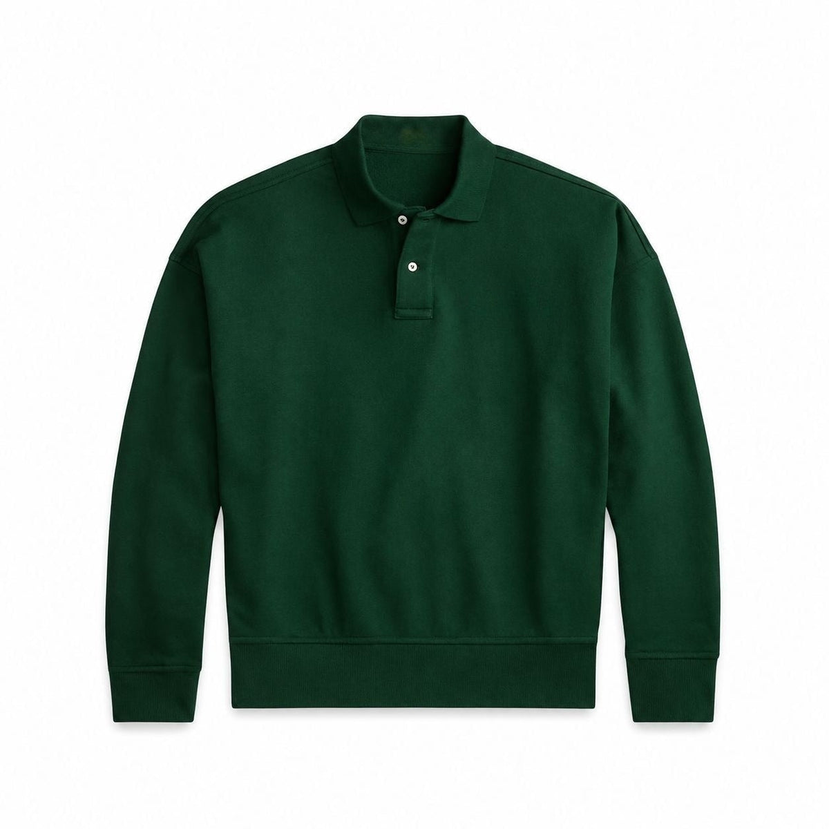 Logo Sweatshirt With Polo Collar RF3OC3XKH38