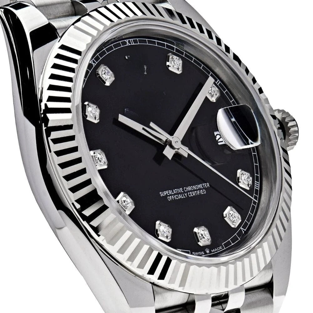 Diamond Watch 41mm Black Dial RF3OC43VBT0