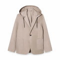 Twill Blazer with Hood RF3OC3F9OQS