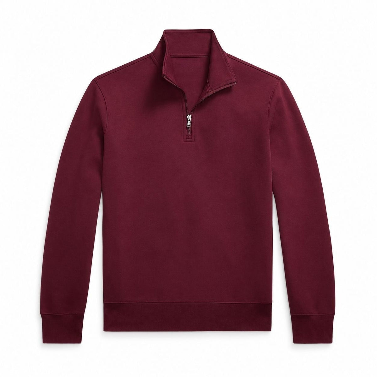Double-Knit Mock Neck Quarter-Zip Pullover RF3OC3V5DVO