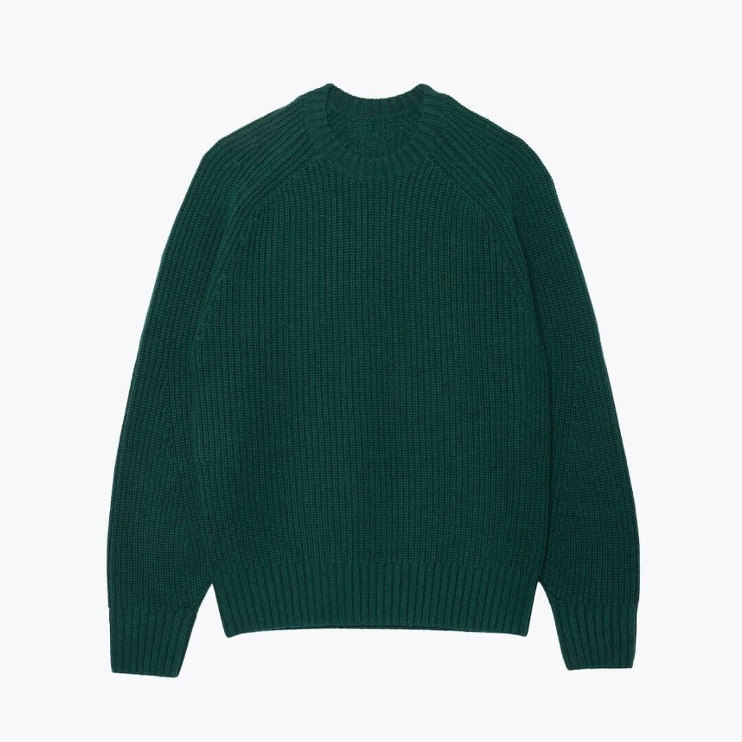 Thick Combed Wool Crew Neck Sweater RF3OC3DLABO