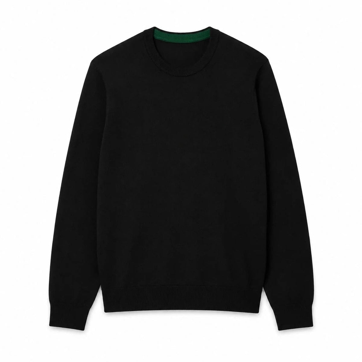 Merino Wool Crew Neck Sweater RF3OC3DBGCK