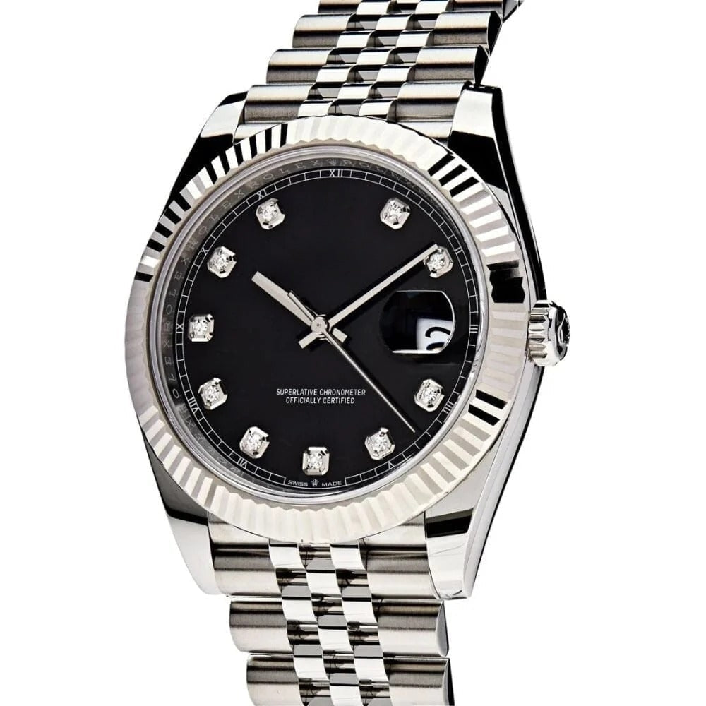 Diamond Watch 41mm Black Dial RF3OC43VBT0