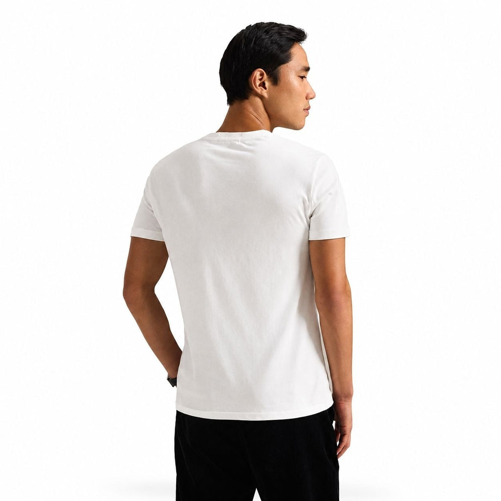 Cotton T-Shirt - Slim Fit Crew Neck RF3OC3Y216S