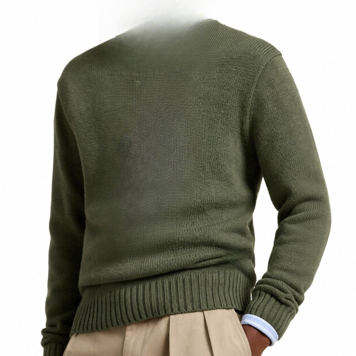 Intarsia-Knit Sweater RF3OC3ZFWCK