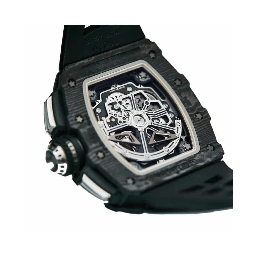 Luxury Watch - Skeleton Dial, Rubber Strap RF3OC48KL8K