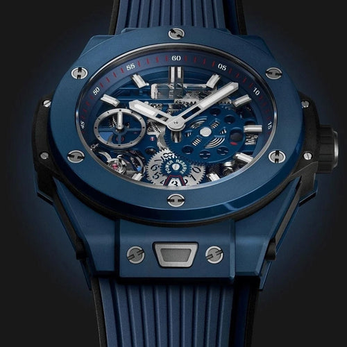 Ceramic Blue 45mm Men's Chronograph RF3OC3A25XG