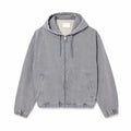 Hooded Denim Jacket With Wash Effect RF3OC3CR344