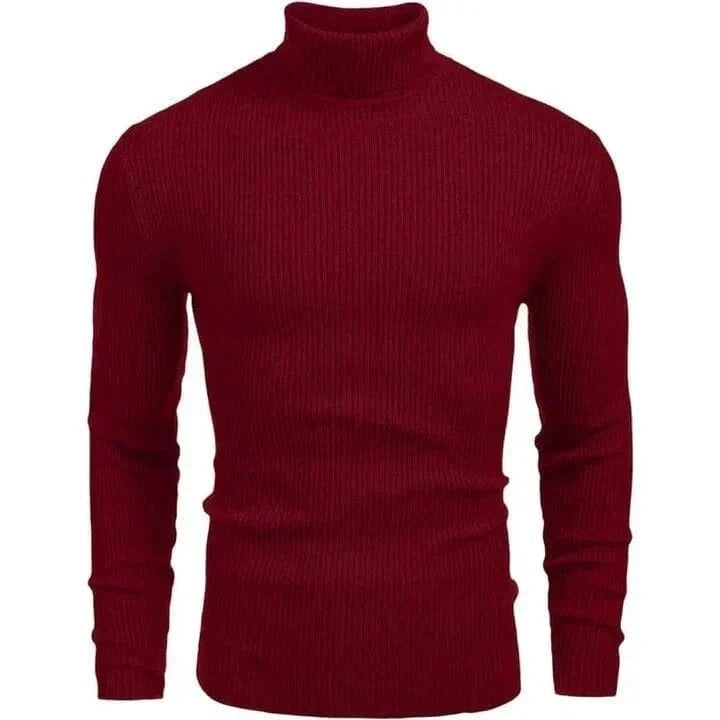 Rollkragen Pullover Classic Knit Sweater RF3OC49XR44