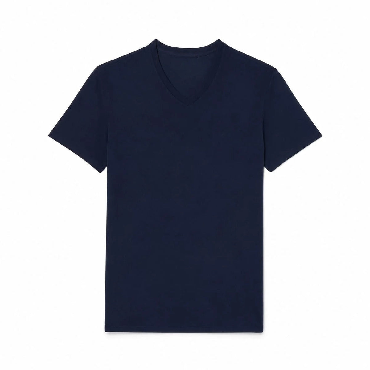 Men's V-Neck T-Shirt in Lightweight Pima Cotton RF3OC3CSHOK