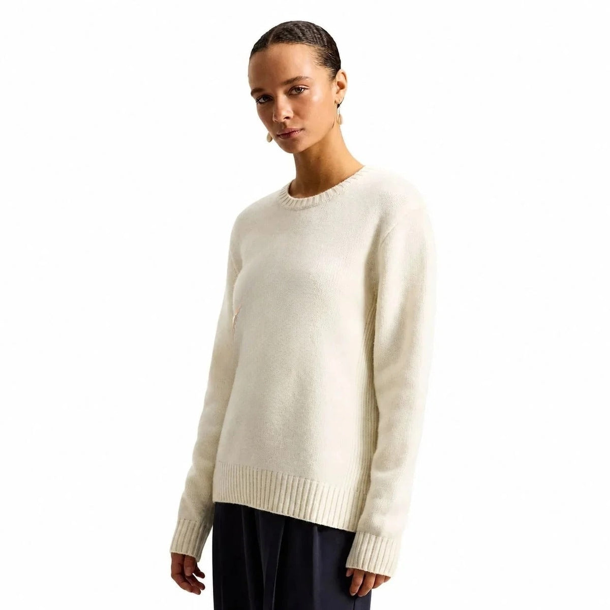 Wool Pullover - Regular Fit RF3OC426XDW