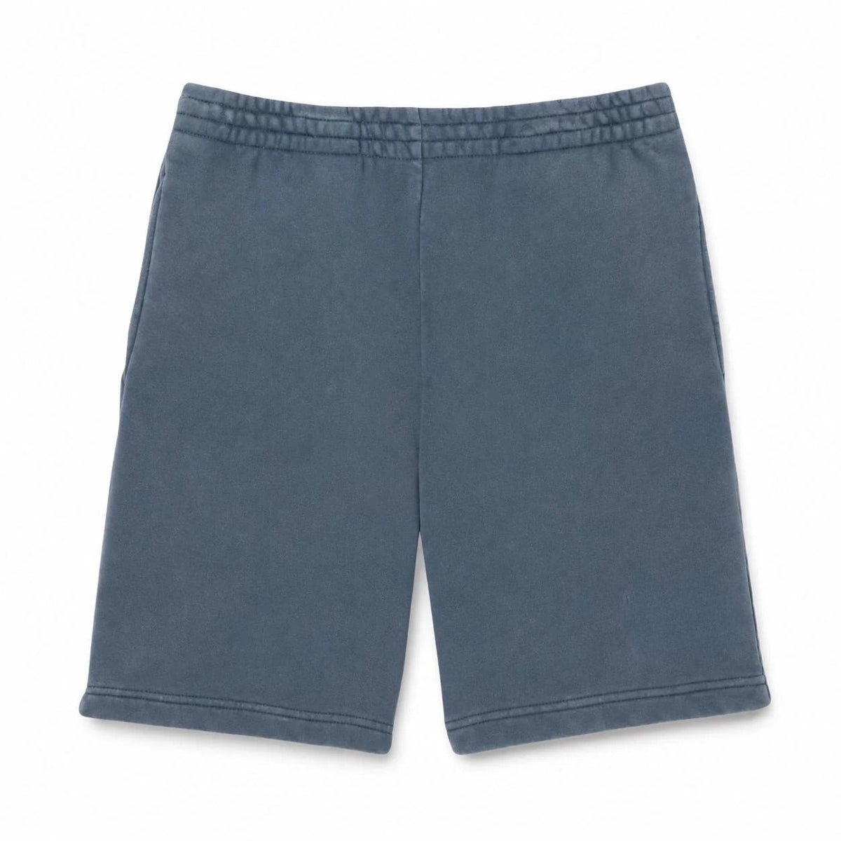 Cotton Fleece Shorts With Wash Effect RF3OC3AXRPG