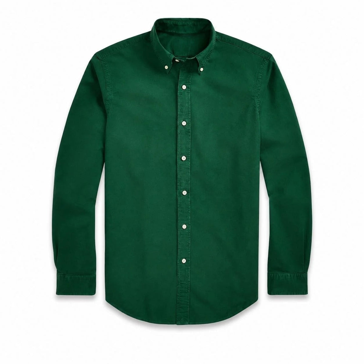 Slim Fit Oxford Shirt - Garment-Dyed RF3OC40YOHW