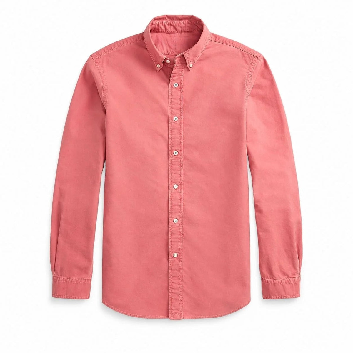 Slim Fit Oxford Shirt - Garment-Dyed RF3OC40YOHW