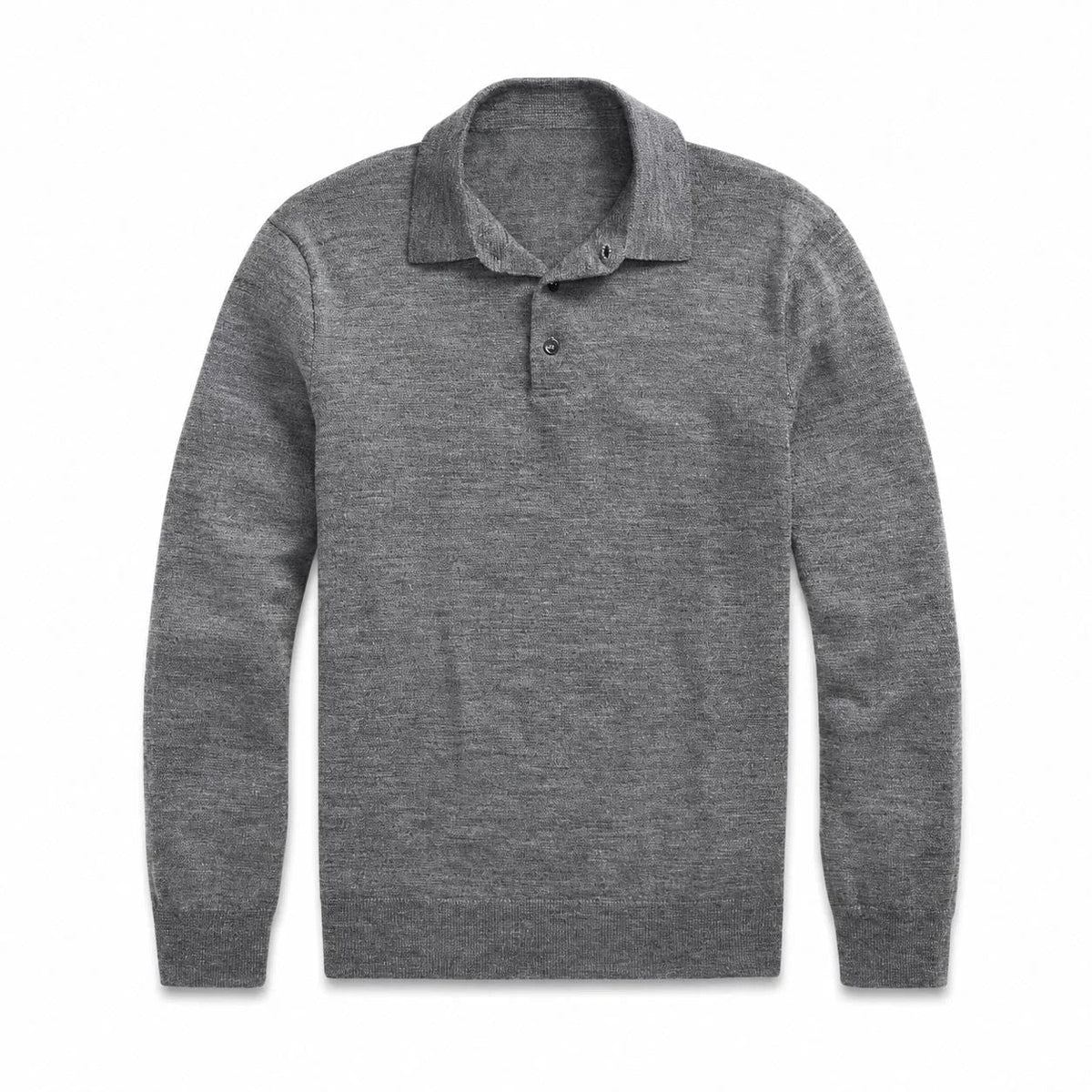 Wool Polo-Collar Sweater RF3OC42K9S4