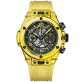 Black Yellow Sapphire 42mm Men's Chronograph RF3OC3A2V7O