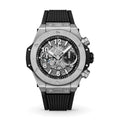 Silver Black 44mm Men's Chronograph RF3OC3A6DMS