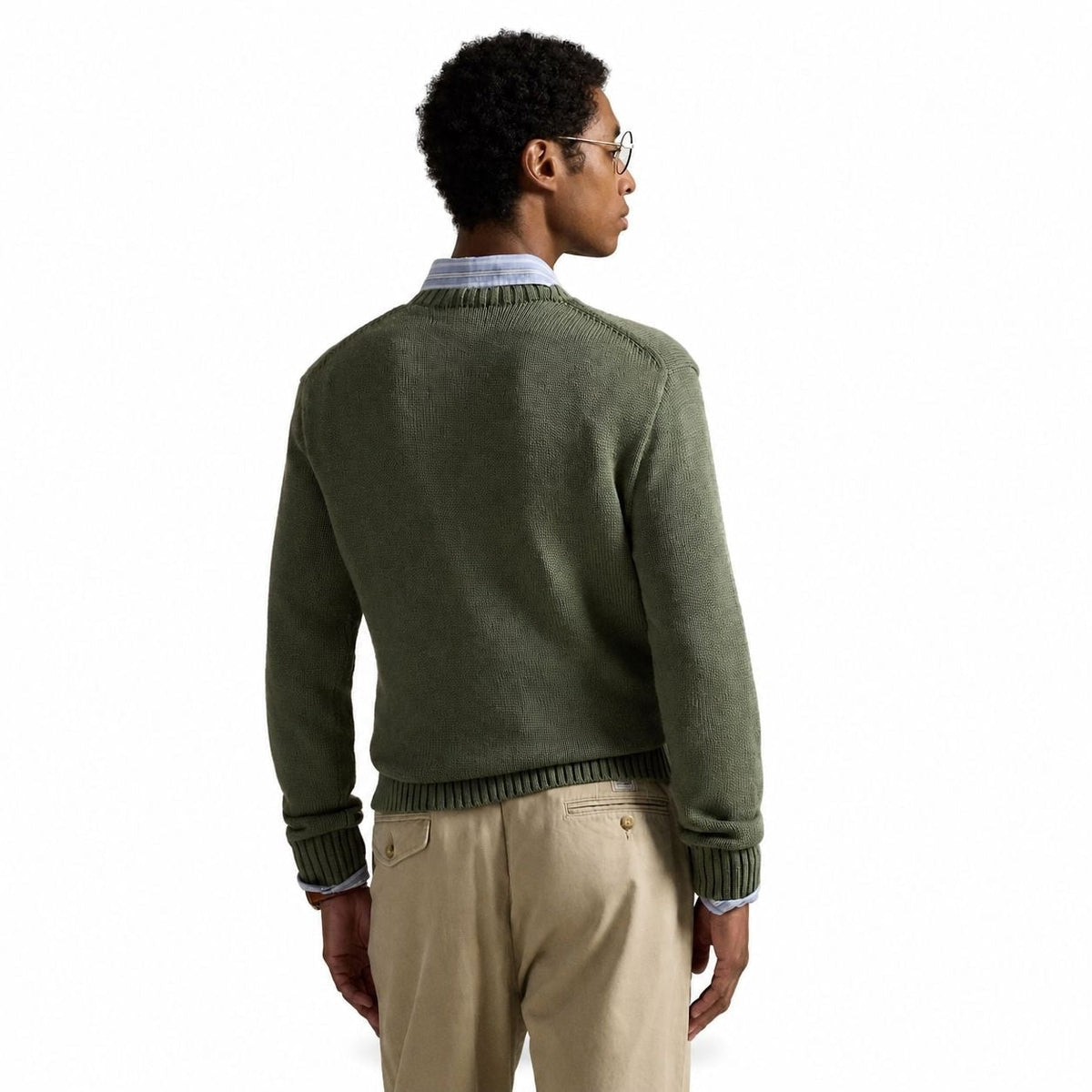 Intarsia-Knit Sweater RF3OC3ZFWCK