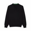Monochrome Cotton V-Neck Sweater RF3OC3DDK78